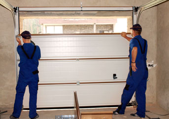 Réparer une porte de garage